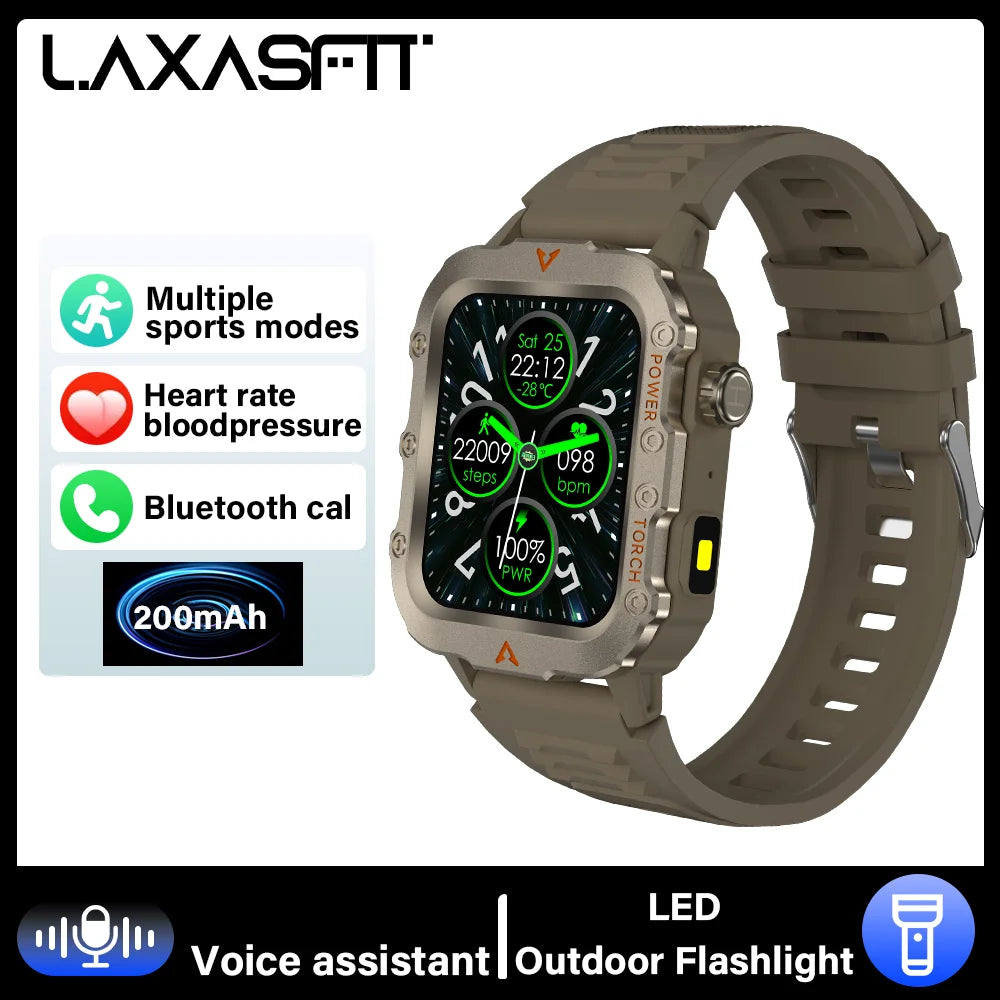 2024 New LED Men'S Smartwatch Bluetooth Talking Smartwatch Multi Sport Mode Health Monitoring Smart Watch